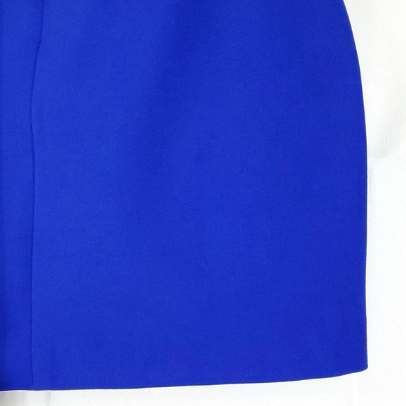 Zara Basic Collection Cobalt Blue Faux Wrap Mini Skirt - Size XSmall - Picture 8 of 11